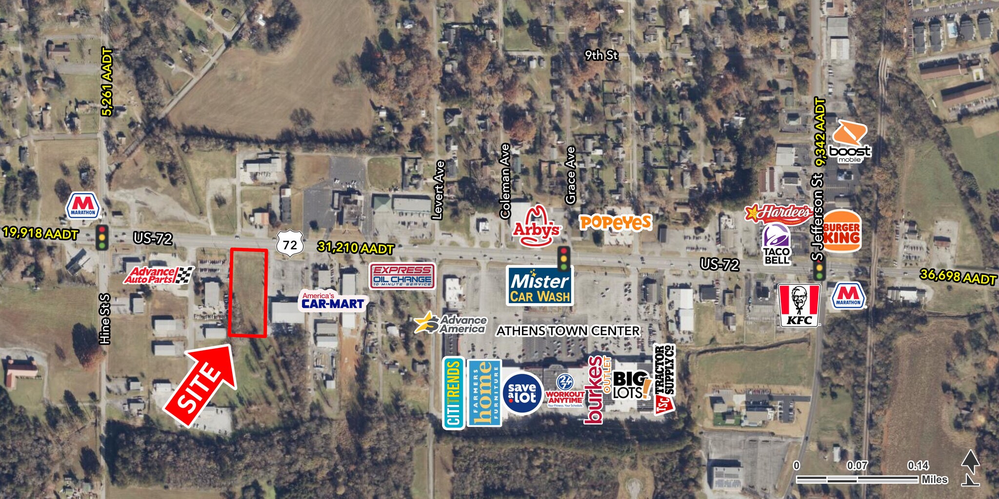 0 Highway 72, Athens, AL for sale Building Photo- Image 1 of 4