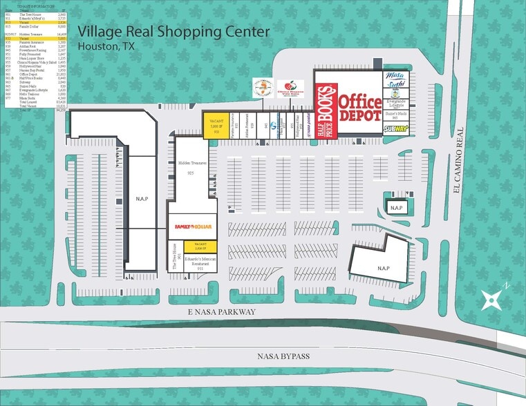 961 Nasa Pky, Houston, TX for lease - Site Plan - Image 2 of 27