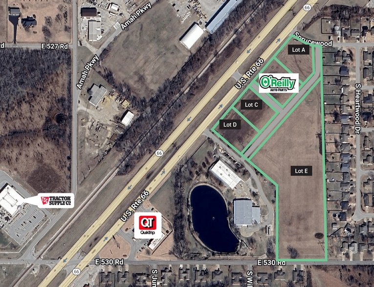 24855 Oklahoma Rt 66, Claremore, OK for sale - Building Photo - Image 1 of 3