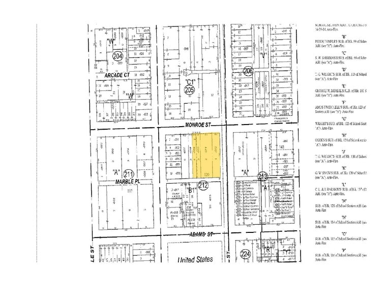 55 W Monroe St, Chicago, IL for lease - Plat Map - Image 2 of 18