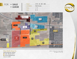 Plus de détails pour 175-24-801-005, Las Vegas, NV - Terrain à vendre