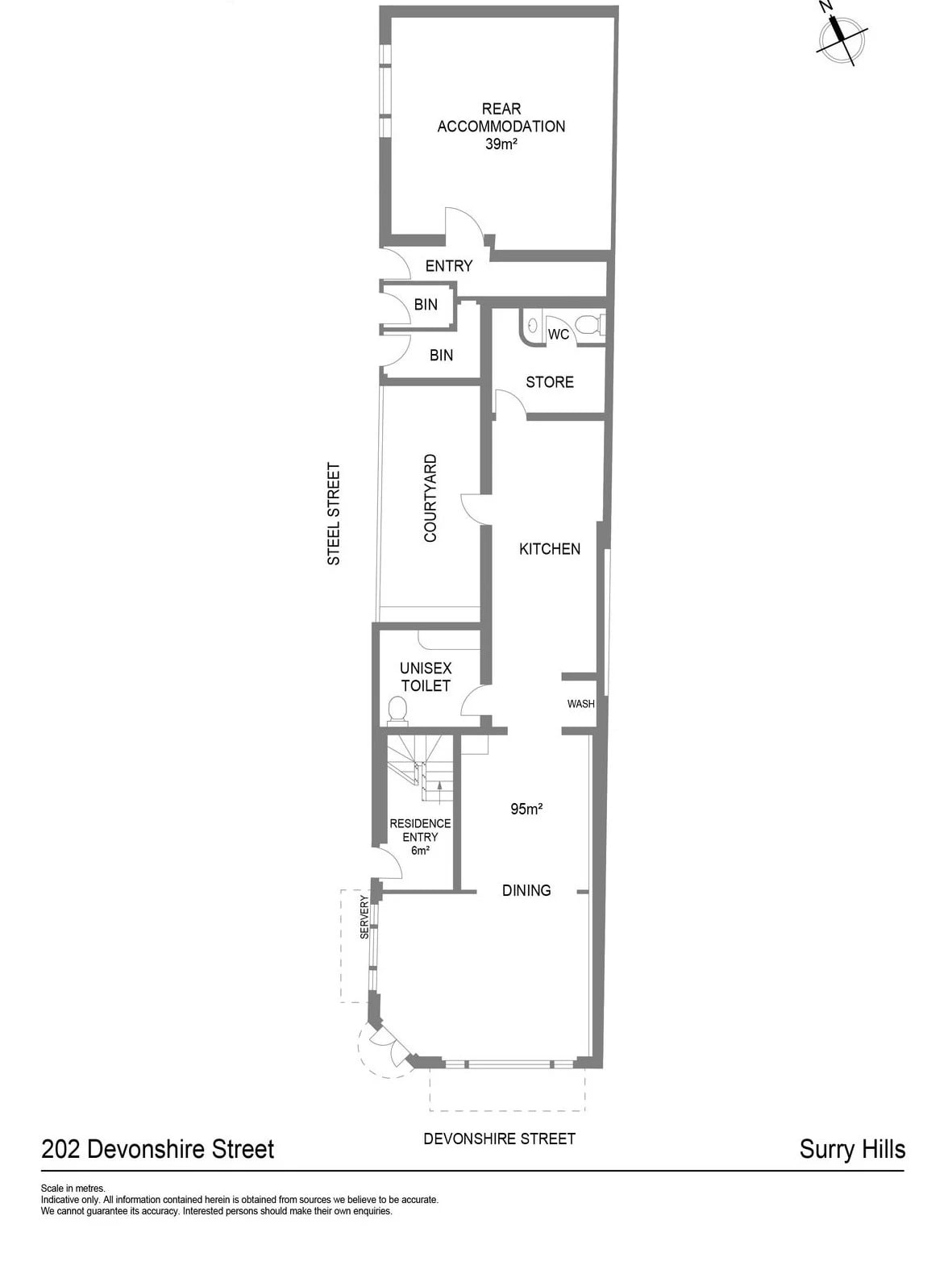 202 Devonshire St, Surry Hills for lease Floor Plan- Image 1 of 1