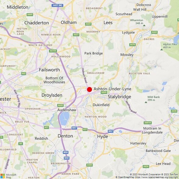 Warrington St, Ashton Under Lyne à louer - Photo du bâtiment - Image 2 de 3