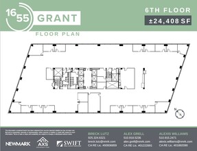 1655 Grant St, Concord, CA for lease Floor Plan- Image 1 of 1