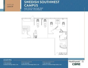 6179 S Balsam Way, Littleton, CO à louer Plan d’étage- Image 1 de 1