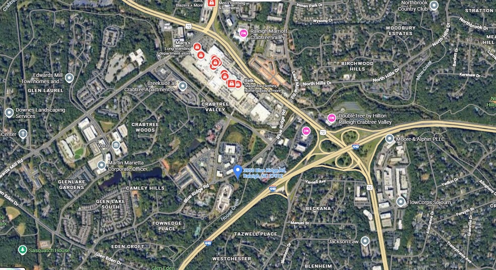 3950 Blue Ridge Rd, Raleigh, NC à vendre - Photo du bâtiment - Image 2 de 56