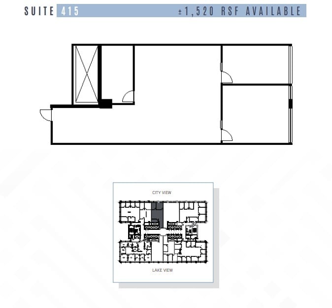 1 Kaiser Plz, Oakland, CA à louer Plan d’étage- Image 1 de 1