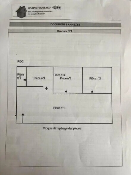 Commerce de détail dans Nantes à louer - Plan d’étage - Image 2 de 2