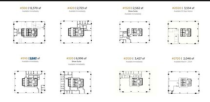 140 4 Av SW, Calgary, AB à louer Plan d’étage- Image 1 de 1