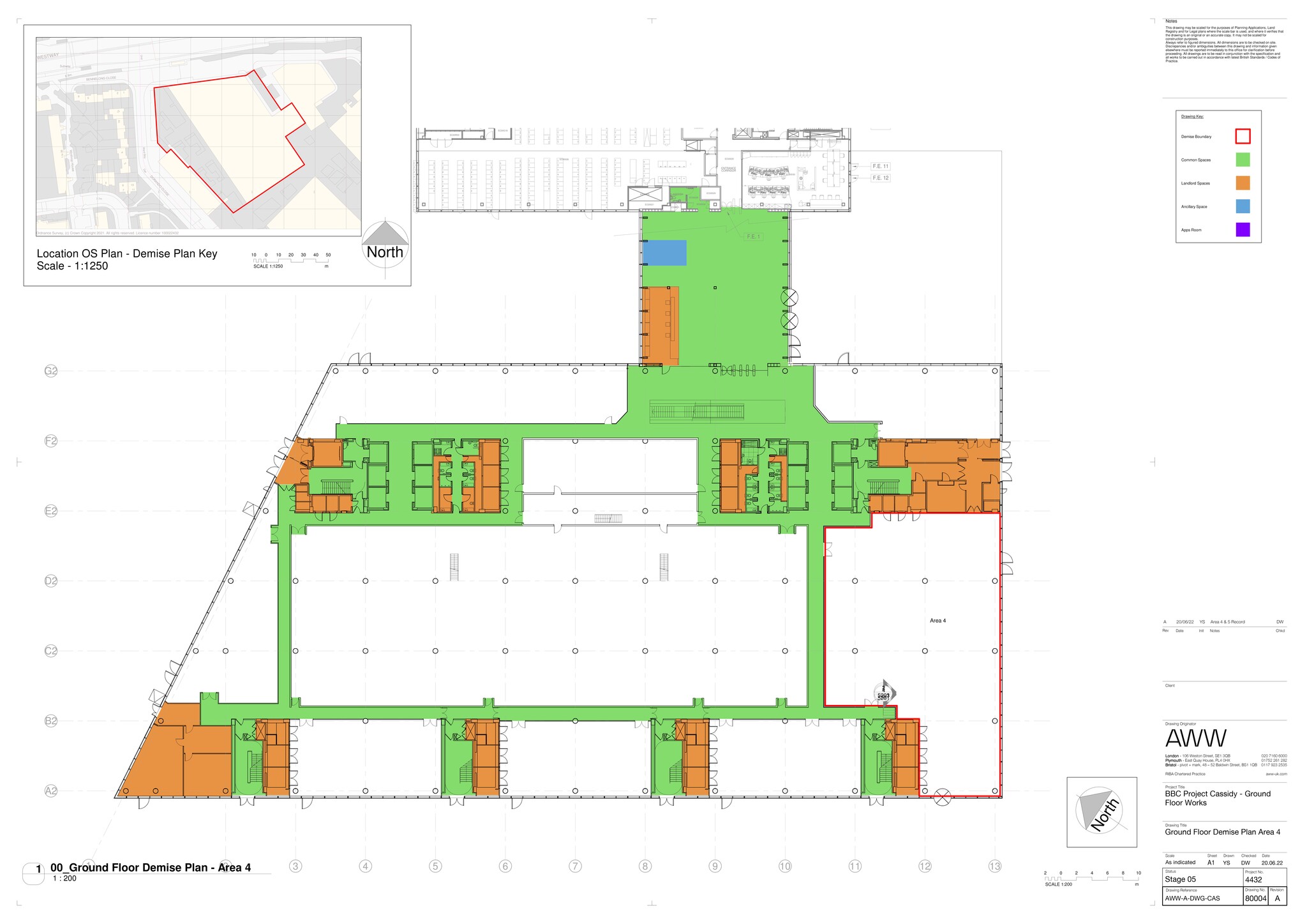 Wood Ln, London for lease Site Plan- Image 1 of 4