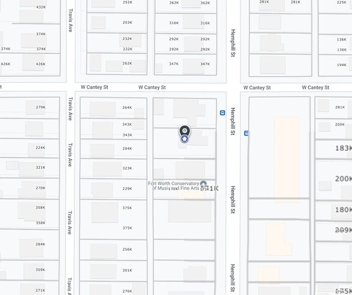 2808 Hemphill St, Fort Worth, TX à louer - Plan cadastral - Image 3 de 3