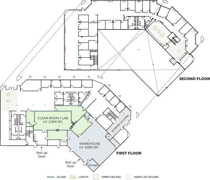 213 Technology Dr, Irvine, CA à louer Plan d’étage- Image 1 de 1