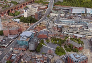 11-17 Mersey Sq, Stockport, GTM - Aérien Vue de la carte