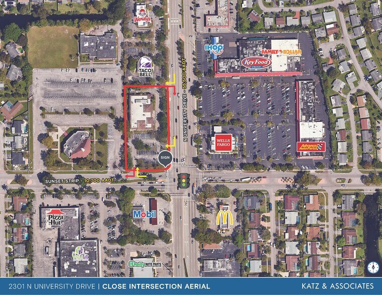 2301 N University Dr, Sunrise, FL à louer - Photo du bâtiment - Image 2 de 7