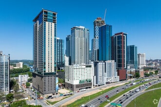 68 East Ave, Austin, TX - Aérien  Vue de la carte