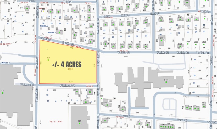 214 Phoenix Street, Statesville, NC for sale - Plat Map - Image 2 of 4