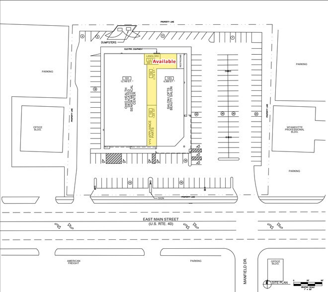 5156-5160 E Main St, Columbus, OH à louer - Plan d’étage - Image 2 de 14