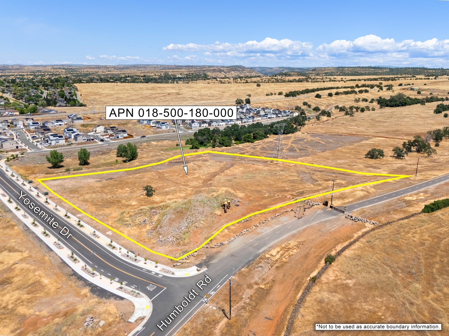 Corner of Yosemite & Humboldt, Chico, CA for sale Primary Photo- Image 1 of 13