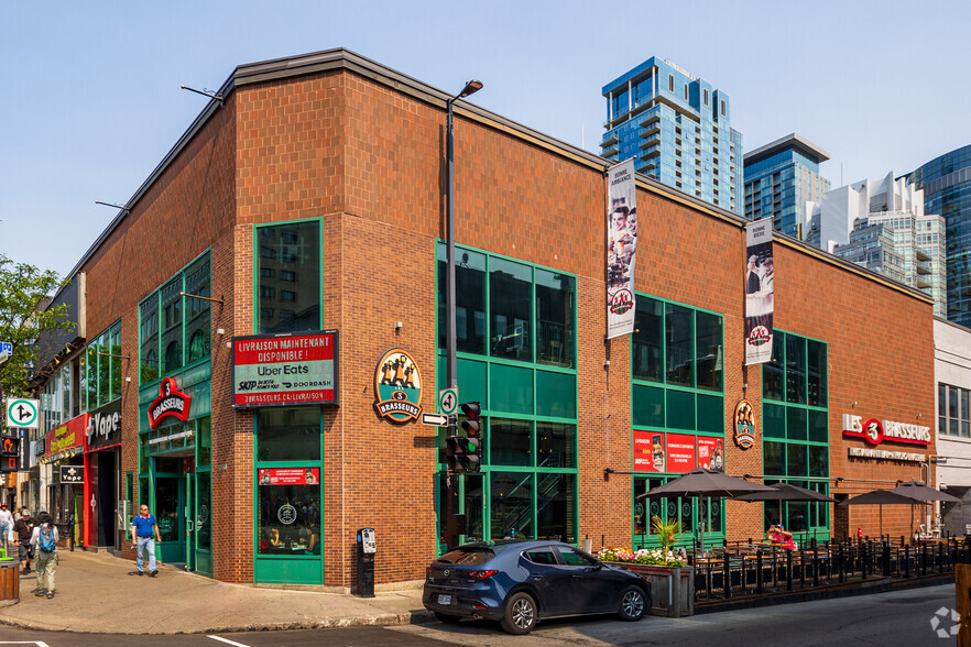 1344-1356 Rue Sainte-Catherine O, Montréal, QC à louer - Photo du bâtiment - Image 1 de 3