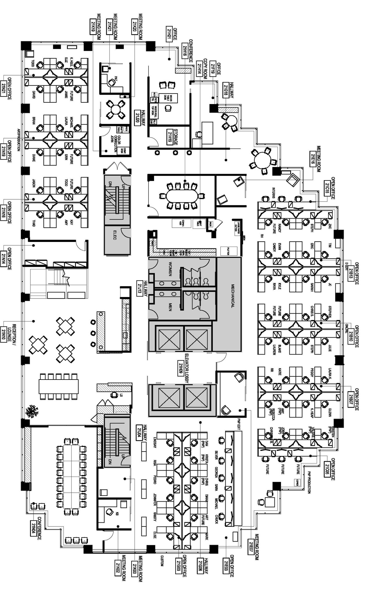 750 N Saint Paul St, Dallas, TX for lease Floor Plan- Image 1 of 14