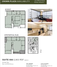 1500 SW 1st Ave, Portland, OR for lease Floor Plan- Image 1 of 8