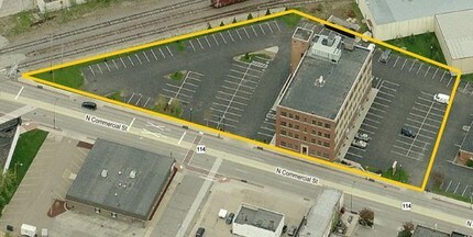 333 N Commercial St, Neenah, WI - Aérien Vue de la carte