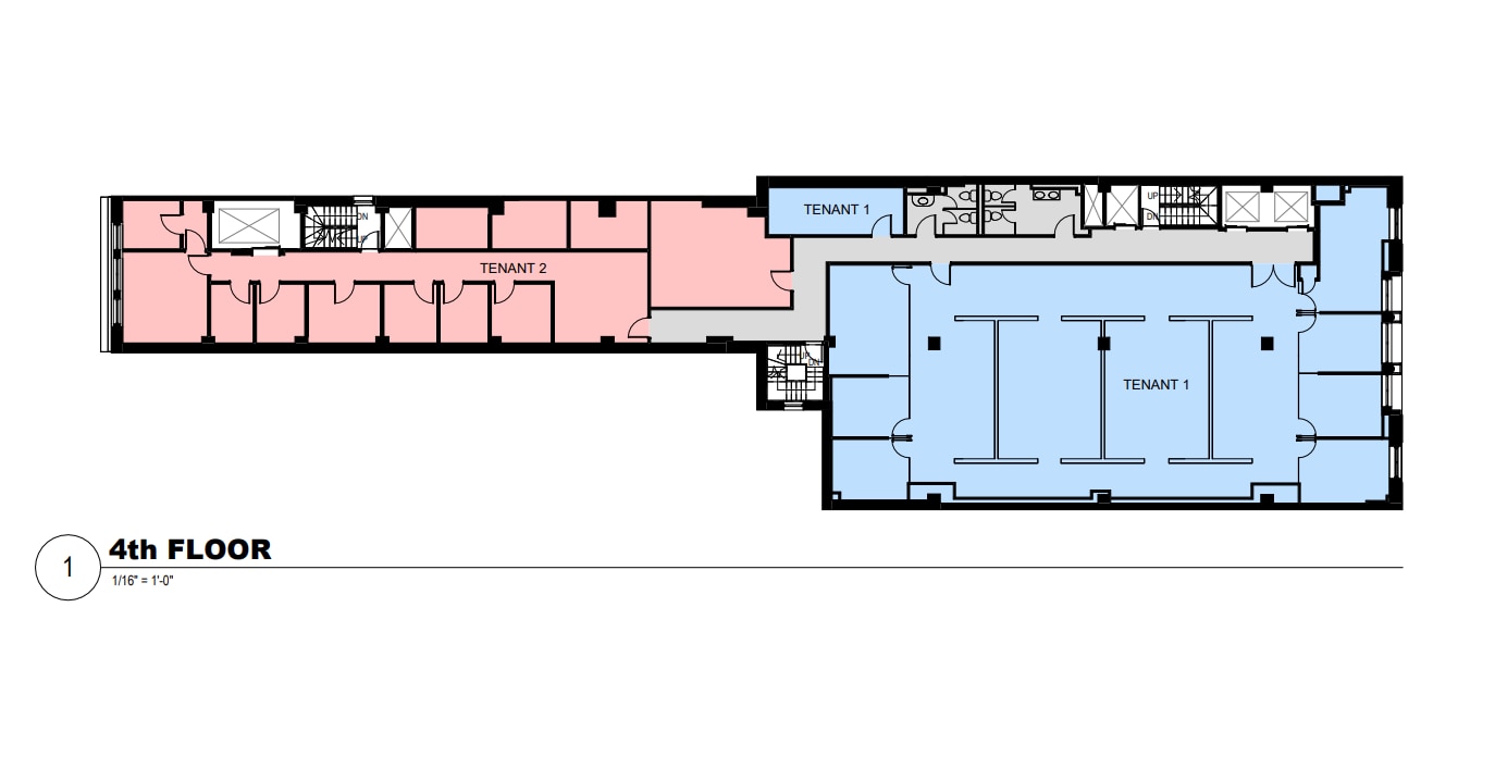 16 E 40th St, New York, NY à louer Plan d’étage- Image 1 de 1
