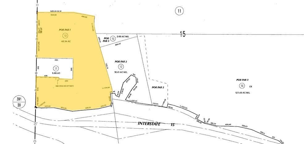 Big Canyon Dr, Lake Elsinore, CA à vendre - Plan cadastral - Image 2 de 2