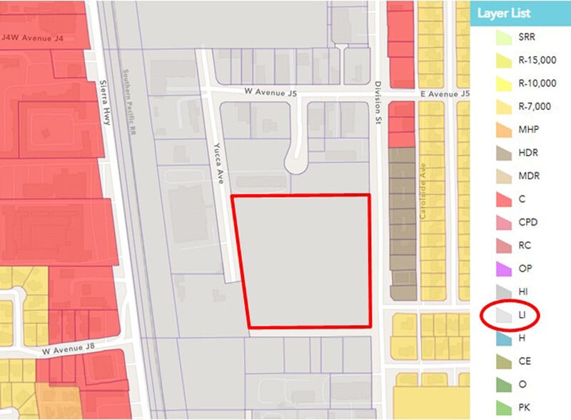 Division St & Ave J, Lancaster, CA for sale - Building Photo - Image 3 of 3
