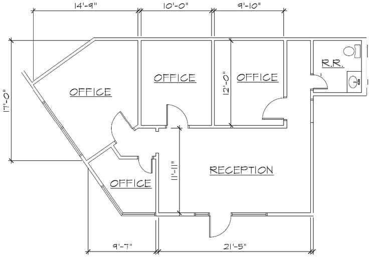 1919 Old Denton Rd, Carrollton, TX for lease Floor Plan- Image 1 of 1