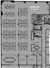 366 Adelaide St W, Toronto, ON à louer Plan d’étage- Image 1 de 1