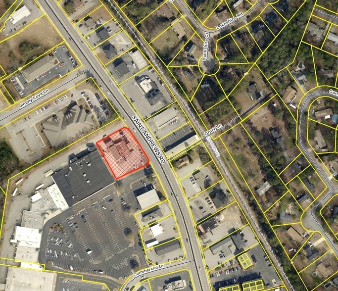 6165 St Andrews Rd, Columbia, SC à vendre - Plan cadastral - Image 3 de 7