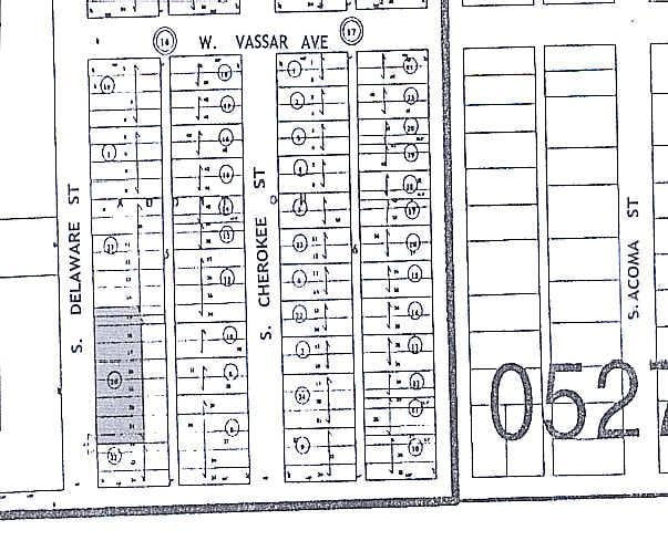 2670 S Delaware St, Denver, CO à vendre - Plan cadastral - Image 3 de 3