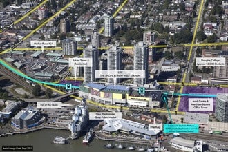 828 Agnes St, New Westminster, BC - Aérien  Vue de la carte