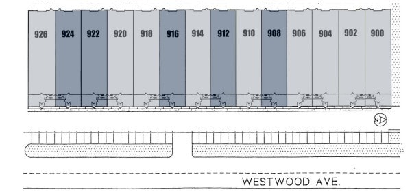900-926 S Westwood Ave, Addison, IL for lease Floor Plan- Image 1 of 1