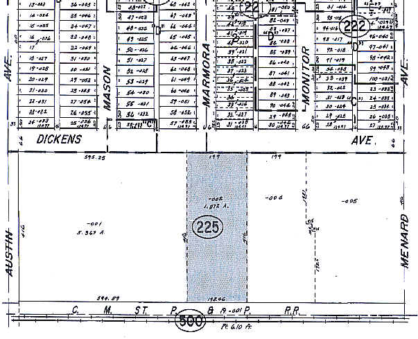 5851 W Dickens Ave, Chicago, IL à louer - Plan cadastral - Image 2 de 21