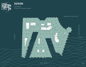 3050 K St NW, Washington, DC for lease Floor Plan- Image 1 of 2