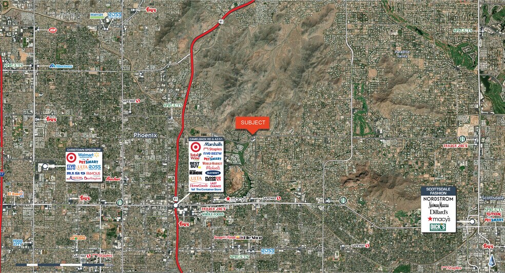 3113-3157 E Lincoln Dr, Phoenix, AZ à louer - Photo du bâtiment - Image 2 de 7