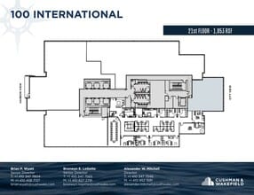 100 International Dr, Baltimore, MD for lease Floor Plan- Image 1 of 1