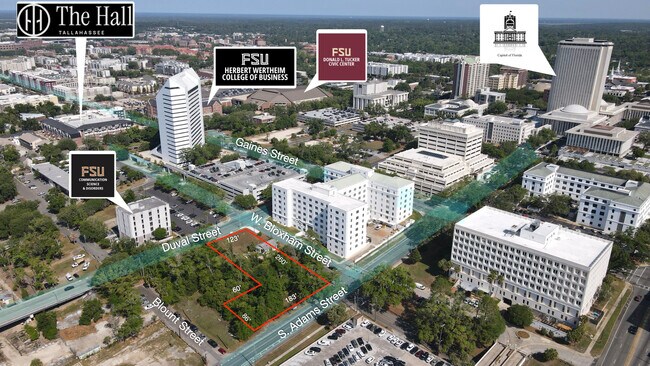 Plus de détails pour 111 W Bloxham St, Tallahassee, FL - Terrain à vendre