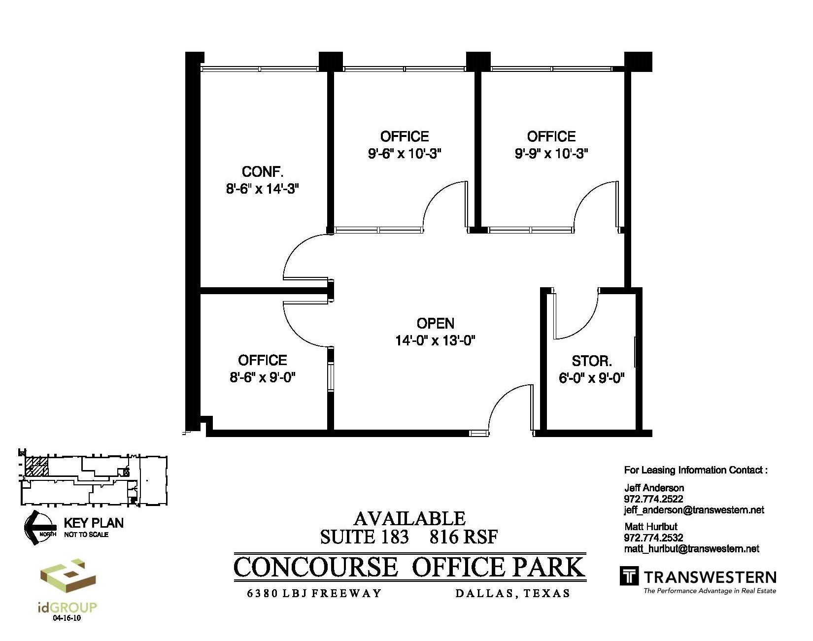 6350 LBJ Fwy, Dallas, TX for lease Floor Plan- Image 1 of 1