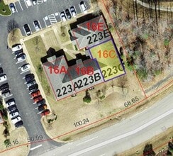 223 Bulifants Blvd, Williamsburg, VA - Aérien  Vue de la carte