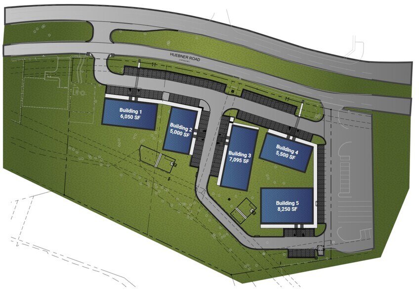 14520 Huebner Rd, San Antonio, TX à louer - Plan de site - Image 3 de 5