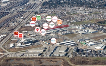 970 Dominion Av, Port Coquitlam, BC - Aerial  map view