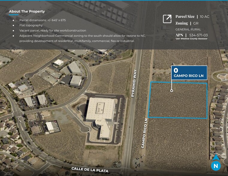 0 Campo Rico, Sparks, NV à vendre - Photo du bâtiment - Image 2 de 3