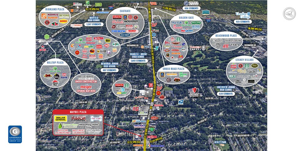 4257 Mayfield Rd, South Euclid, OH à vendre - Photo du bâtiment - Image 3 de 7