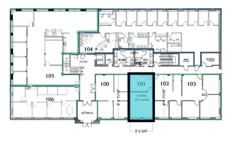 5985 Rice Creek Pky, Shoreview, MN à louer Plan d’étage- Image 1 de 1