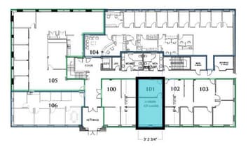 5985 Rice Creek Pky, Shoreview, MN à louer Plan d’étage- Image 1 de 1