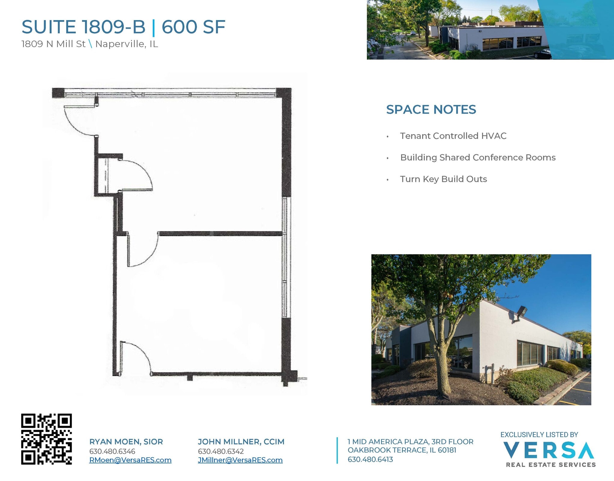 1813 N Mill St, Naperville, IL for lease Floor Plan- Image 1 of 1