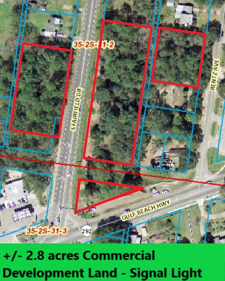 2600 Gulf Beach Hwy, Pensacola, FL à vendre - Photo du bâtiment - Image 1 de 14